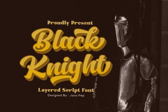 Black Knight: A Layered Script for Timeless Design