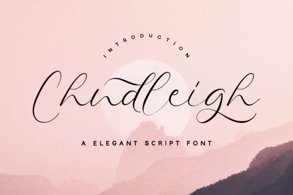 Chudleigh: The Elegant Script for Modern Branding
