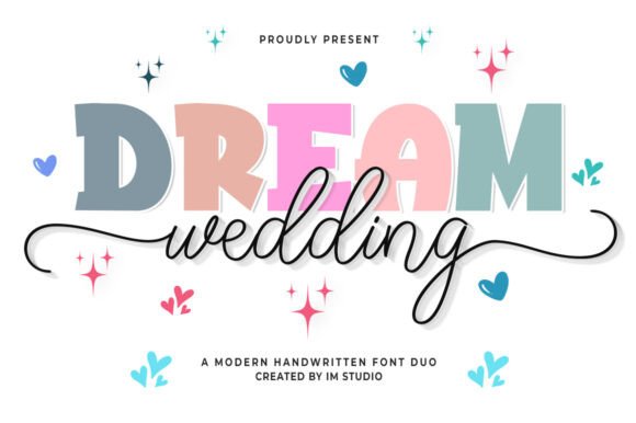Dream Wedding Duo: The Perfect Blend of Script & Sans Serif