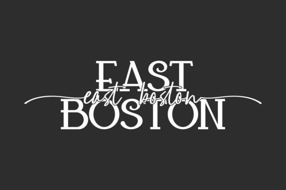 East Boston: A Font Duo for Minimalist Elegance