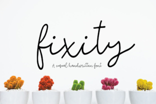 Fixity: The Handwritten Script Font for Authentic Brand Stories