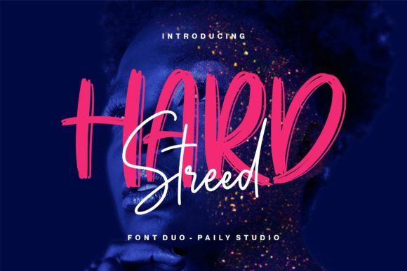 Hard Streed: A Magical Script and Display Font Duo