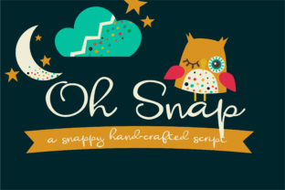 Oh Snap! The Fun, Loopy Handwritten Script Font That Adds Personality