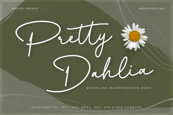 Pretty Dahlia: The Script Font for Elegant Branding