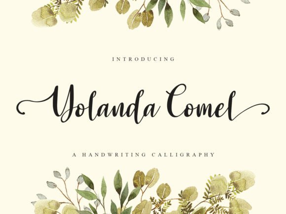 Yolanda Comel: Crafting Luxury with Calligraphic Swashes